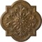 Ekena Millwork Bonetti Ceiling Medallion (Fits Canopies up to 5 1/8"), Hand-Painted Rubbed Bronze, 20"OD x 1 3/4"P CM20BORZS - alternate 1